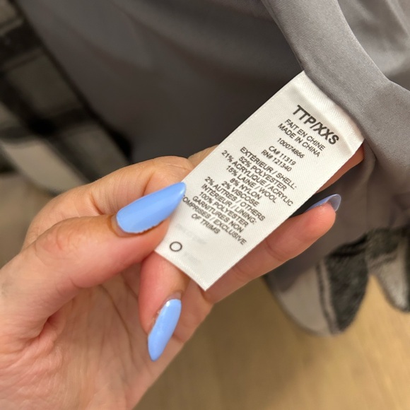 Dynamite York Shacket in black and white plaid - Picture 5 of 5